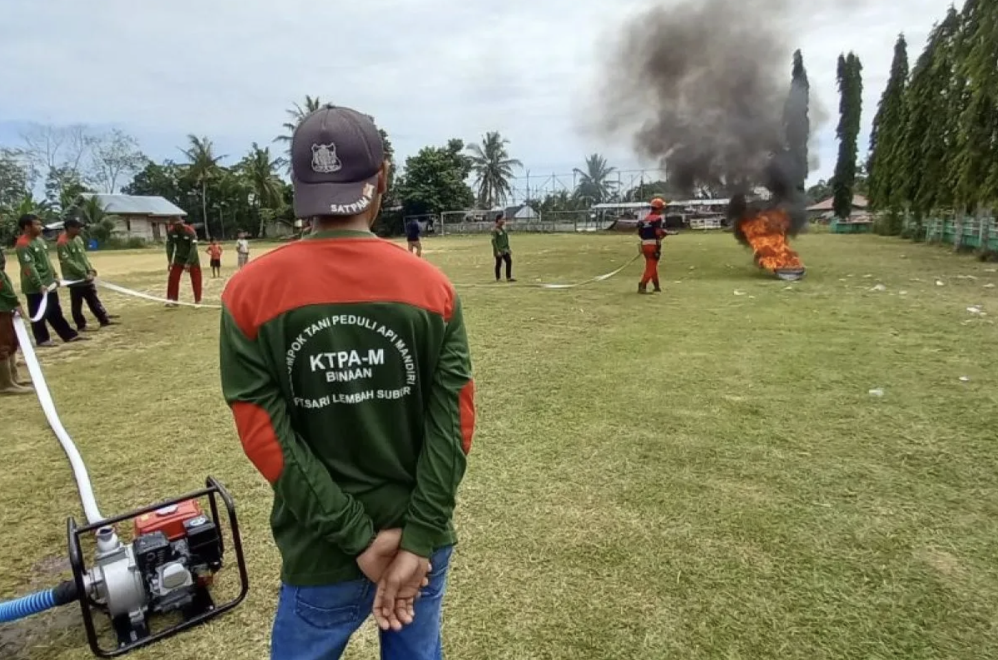 PT SLS sinergi dengan Kelompok Tani Peduli Api cegah dan atasi ...