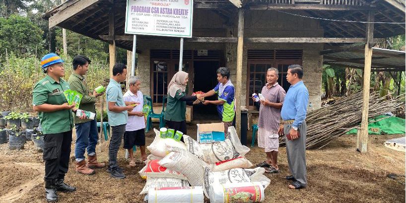 CSR kelompok tani seroja