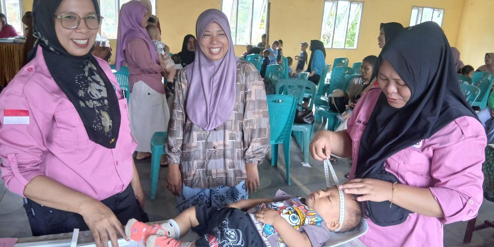 Gambar 21. Pendampingan Kegiatan Posyandu Balita
