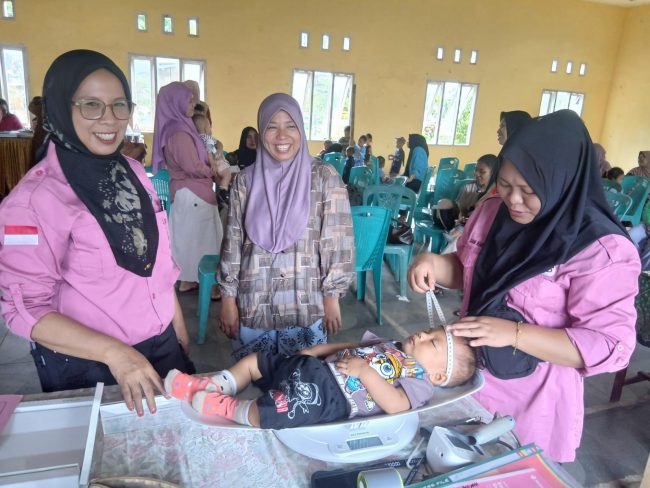 Gambar 21. Pendampingan Kegiatan Posyandu Balita